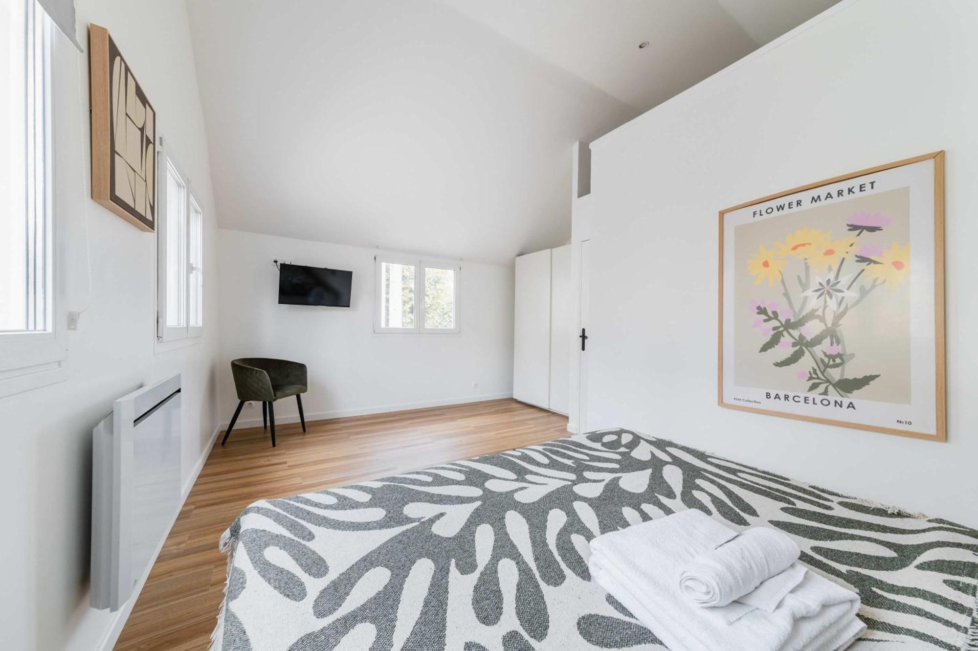 Villa Romainville Paris Pour 8 Personnes - Flat-Guest Extérieur photo
