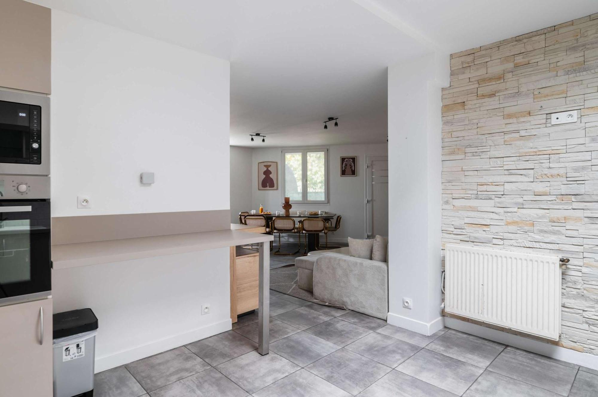 Villa Romainville Paris Pour 8 Personnes - Flat-Guest Extérieur photo