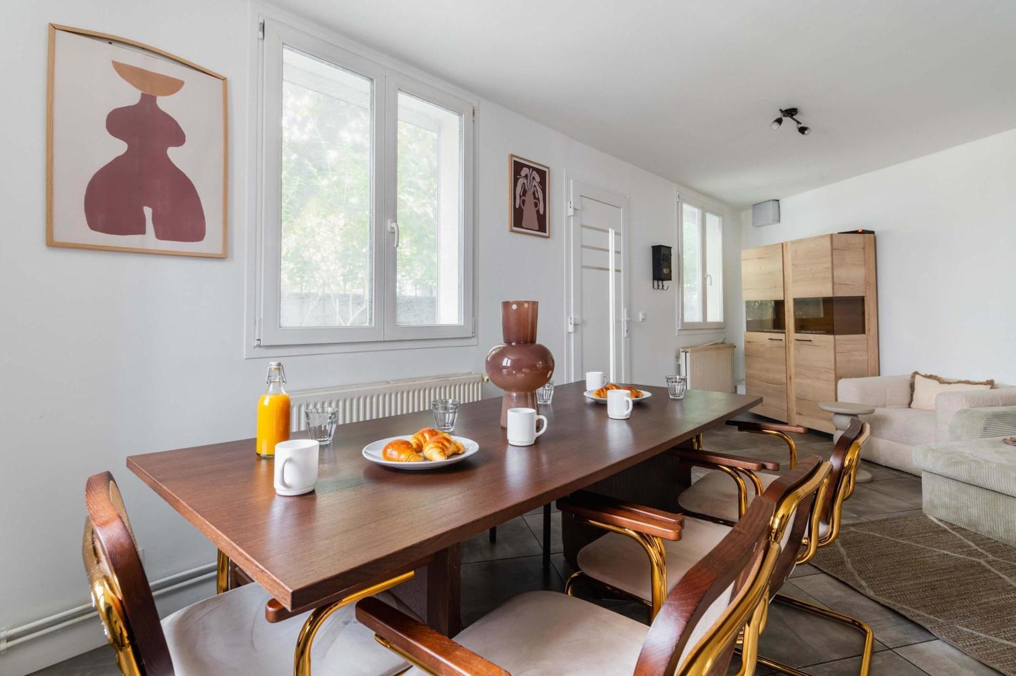 Villa Romainville Paris Pour 8 Personnes - Flat-Guest Extérieur photo
